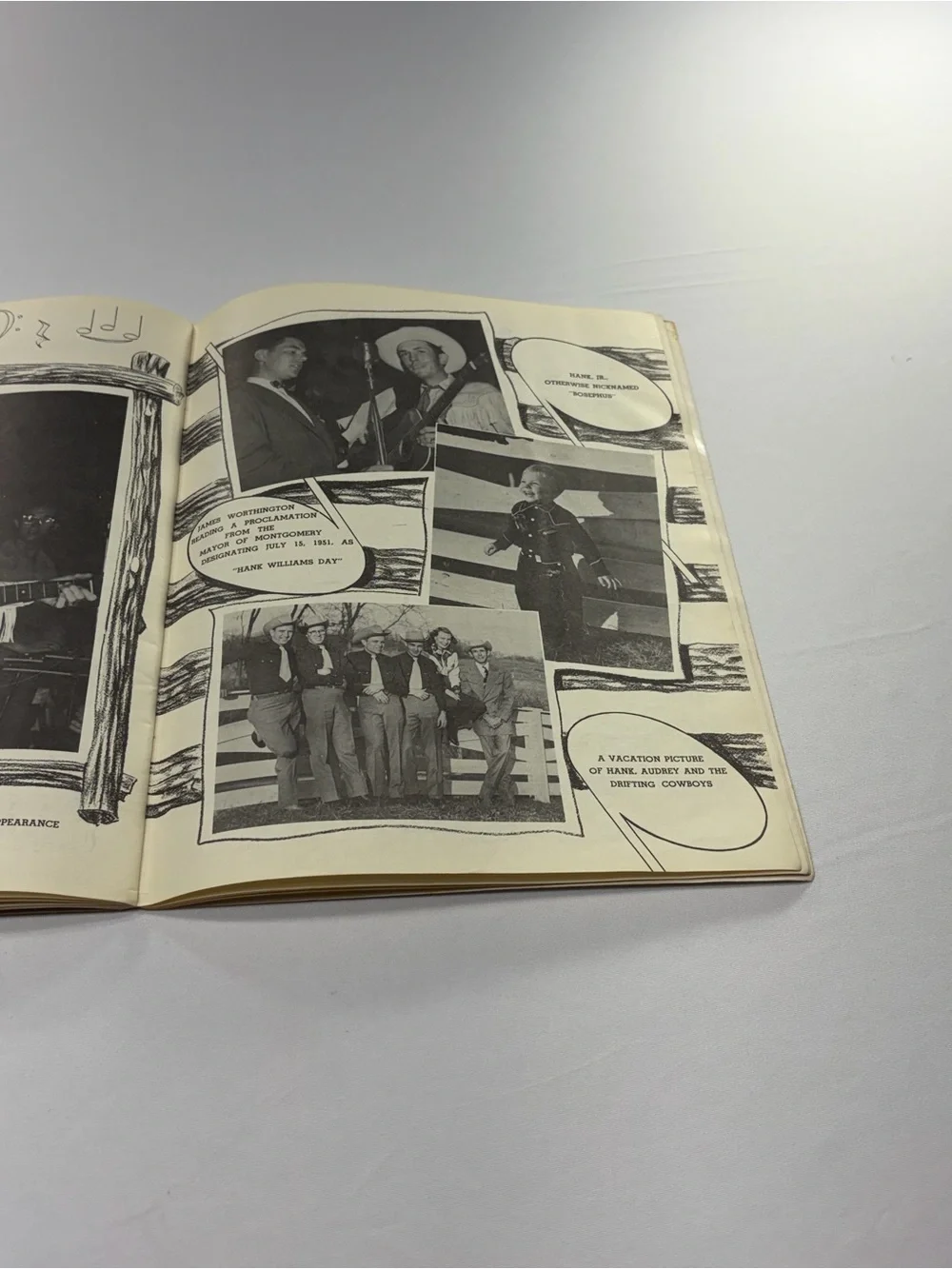 Hank Williams Favorite Songs Sheet Music Folio Songbook 1953 Country Vintage